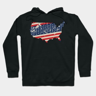 🔥 🇺🇸 4th of July Map 🇺🇸 🔥 Hoodie